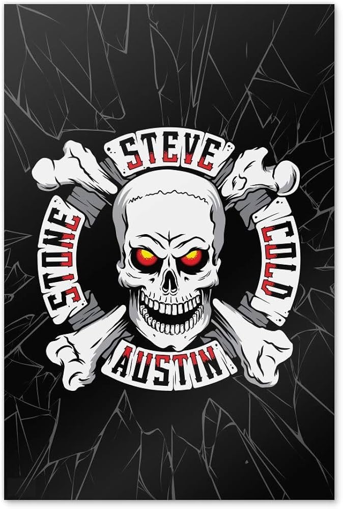 Amazon.co.jp: GRAPHICS & MORE WWE ストーン コールド スティーブ